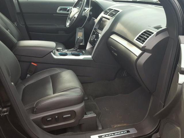 1FM5K8GT8FGC03891 - 2015 FORD EXPLORER S BLACK photo 5