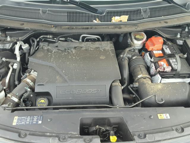 1FM5K8GT8FGC03891 - 2015 FORD EXPLORER S BLACK photo 7