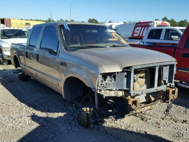 3FTNW21F11MA61861 - 2001 FORD F250 SUPER GOLD photo 1