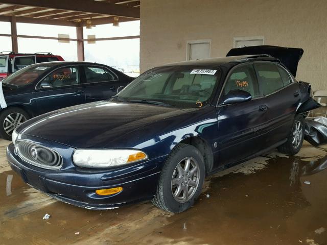 1G4HP52K344104552 - 2004 BUICK LESABRE CU BLUE photo 2