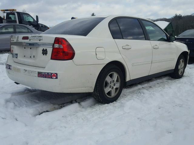 1G1ZS52F05F172963 - 2005 CHEVROLET MALIBU WHITE photo 4