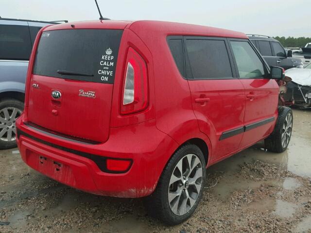 KNDJT2A6XD7483391 - 2013 KIA SOUL + RED photo 4