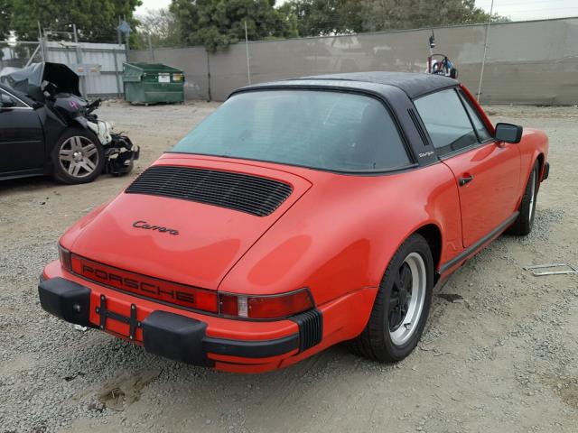 WP0EB0912FS160731 - 1985 PORSCHE 911 CARRER RED photo 4