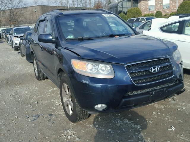 5NMSH13E77H123786 - 2007 HYUNDAI SANTA FE S BLUE photo 1