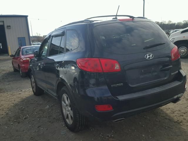 5NMSH13E77H123786 - 2007 HYUNDAI SANTA FE S BLUE photo 3