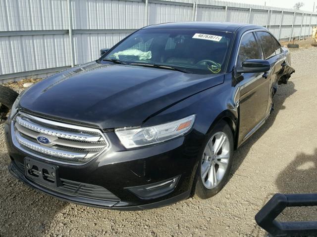 1FAHP2E80EG113587 - 2014 FORD TAURUS SEL BLACK photo 2