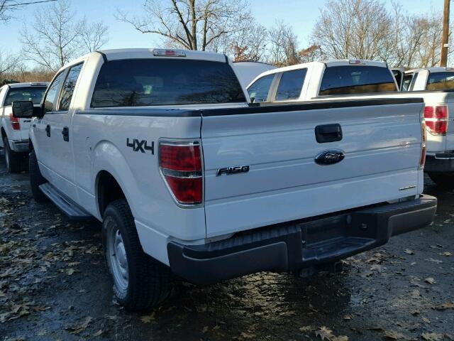 1FTFW1EF2DKE92004 - 2013 FORD F150 SUPER WHITE photo 3