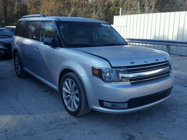 2FMGK5C86DBD01041 - 2013 FORD FLEX SEL SILVER photo 1