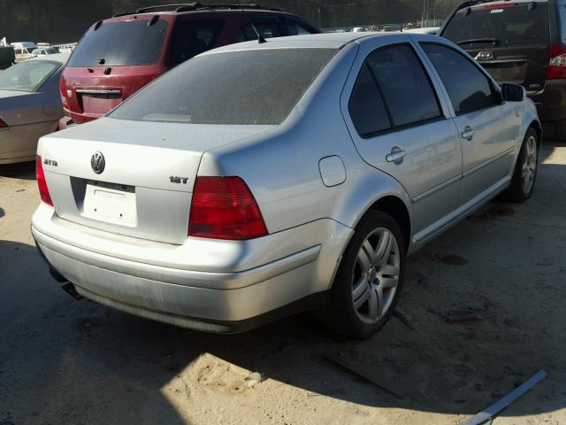 3VWSE69MX2M145238 - 2002 VOLKSWAGEN JETTA GLS SILVER photo 4