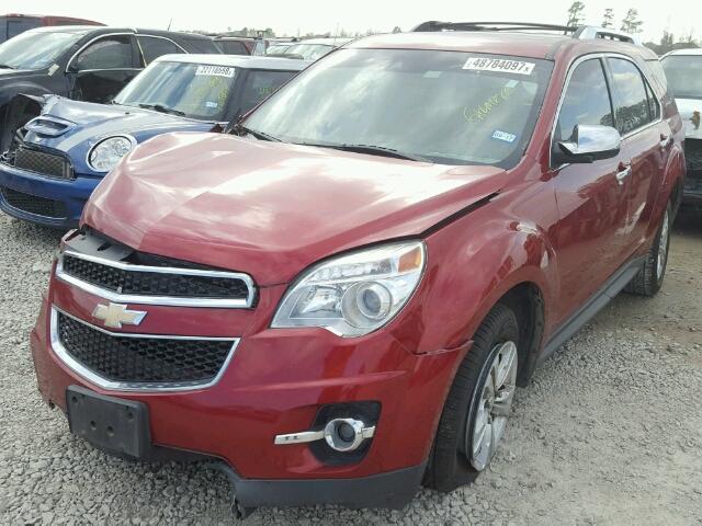 2GNFLFE38D6116378 - 2013 CHEVROLET EQUINOX LT RED photo 2