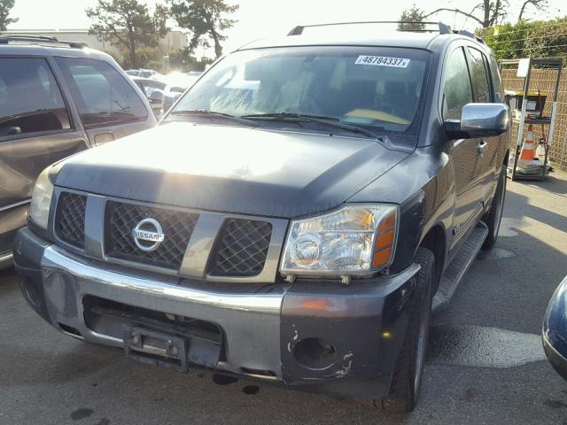 5N1AA08A86N712861 - 2006 NISSAN ARMADA SE GRAY photo 2