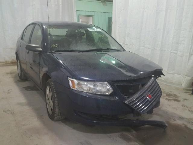 1G8AJ55F17Z184750 - 2007 SATURN ION LEVEL BLUE photo 1
