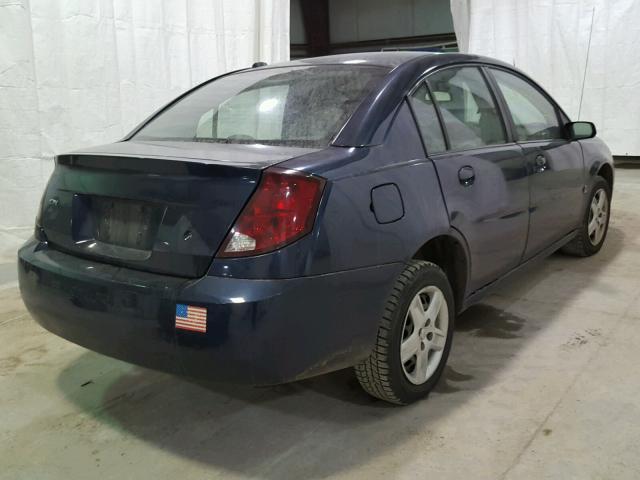 1G8AJ55F17Z184750 - 2007 SATURN ION LEVEL BLUE photo 4