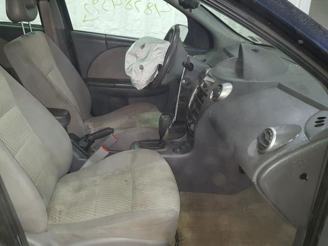 1G8AJ55F17Z184750 - 2007 SATURN ION LEVEL BLUE photo 5