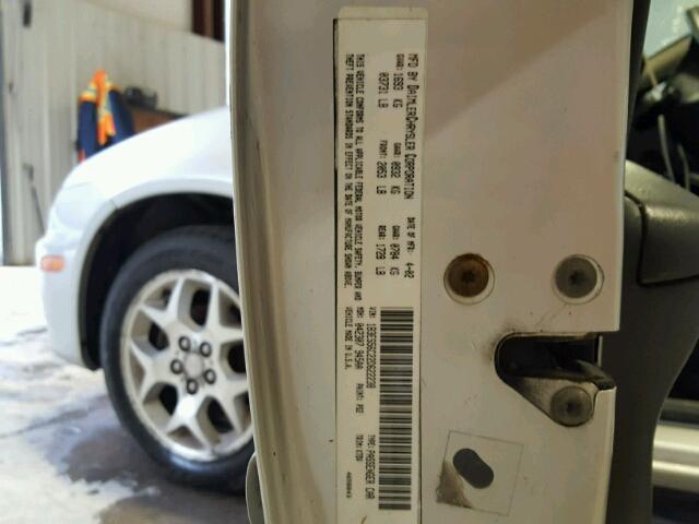 1B3ES56C22D622238 - 2002 DODGE NEON ES SILVER photo 10