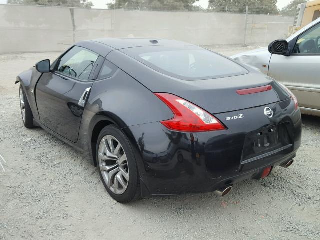 JN1AZ4EH6EM630043 - 2014 NISSAN 370Z BASE BLACK photo 3