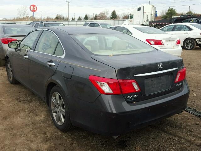 JTHBJ46G692277477 - 2009 LEXUS ES 350 GRAY photo 3