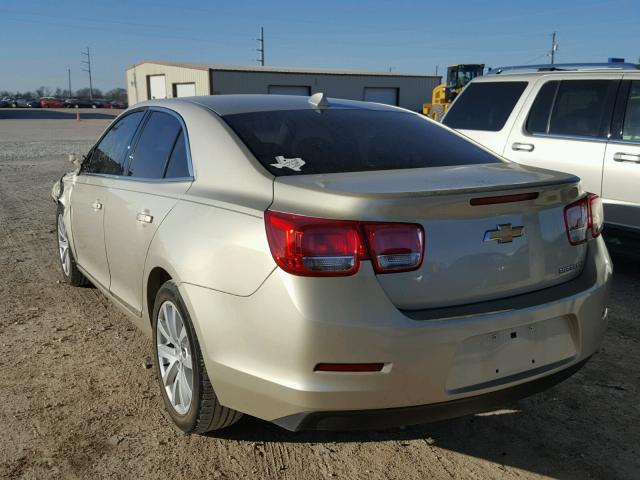 1G11E5SLXEF110495 - 2014 CHEVROLET MALIBU 2LT TAN photo 3