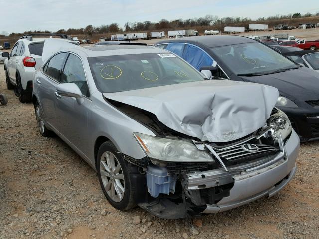 JTHBK1EG3A2411265 - 2010 LEXUS ES 350 SILVER photo 1