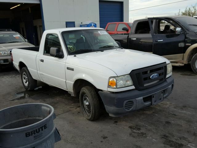 1FTYR10D49PA41527 - 2009 FORD RANGER WHITE photo 1