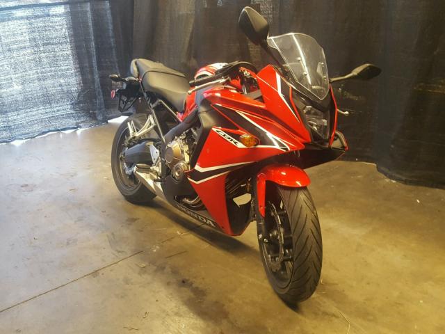 MLHRC7408J5400004 - 2018 HONDA CBR650 F RED photo 1