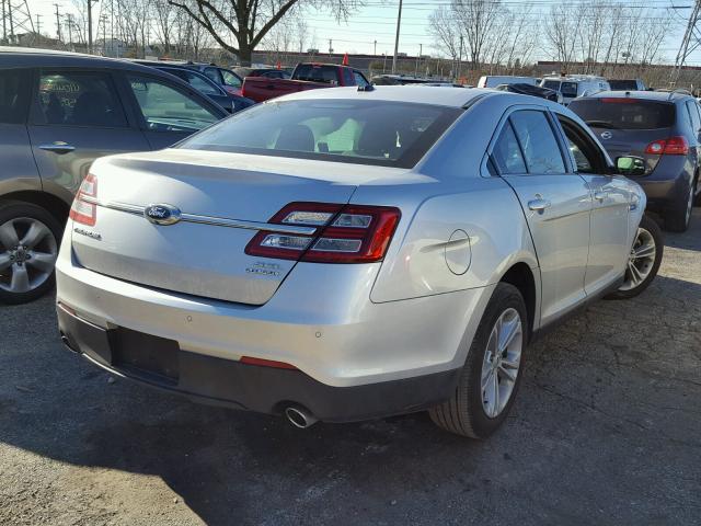 1FAHP2E80FG142749 - 2015 FORD TAURUS SEL SILVER photo 4