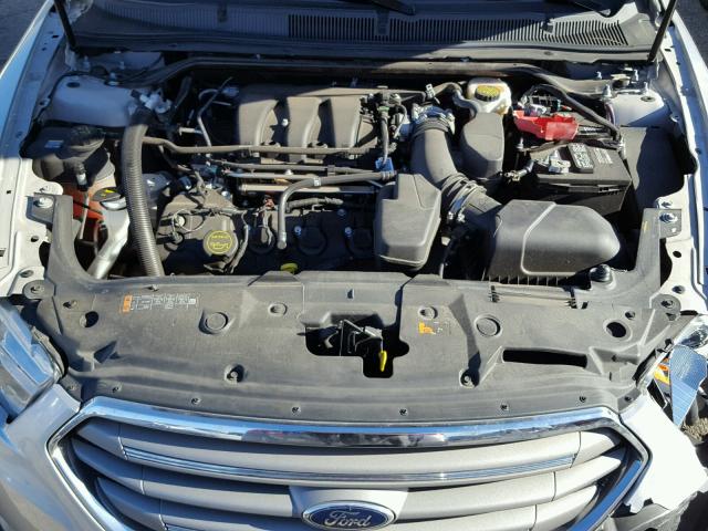 1FAHP2E80FG142749 - 2015 FORD TAURUS SEL SILVER photo 7