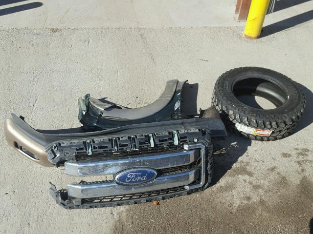 1FT7W3BT5CEA55685 - 2012 FORD F350 SUPER GREEN photo 9