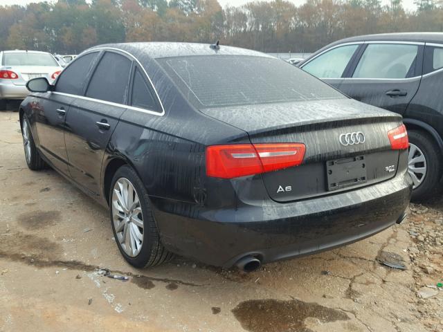 WAUFGAFC2EN130222 - 2014 AUDI A6 PREMIUM BLACK photo 3