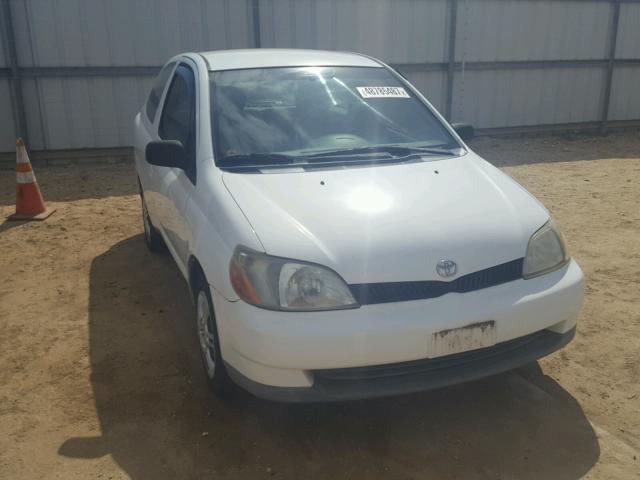 JTDAT123720218755 - 2002 TOYOTA ECHO WHITE photo 1