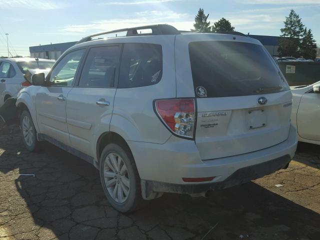 JF2SHBDC7CH453931 - 2012 SUBARU FORESTER 2 WHITE photo 3