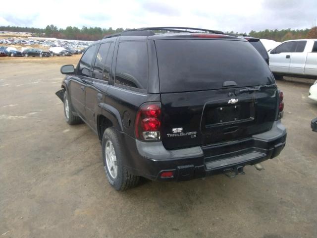 1GNDS13SX62223892 - 2006 CHEVROLET TRAILBLAZE BLACK photo 3