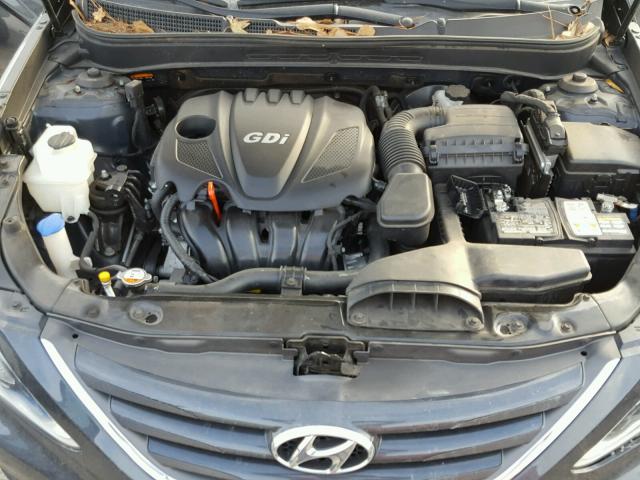 5NPEB4AC1EH913473 - 2014 HYUNDAI SONATA GLS BLUE photo 7