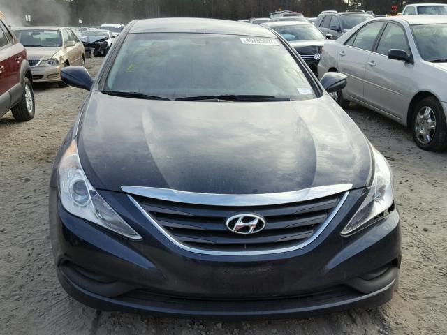 5NPEB4AC1EH913473 - 2014 HYUNDAI SONATA GLS BLUE photo 9