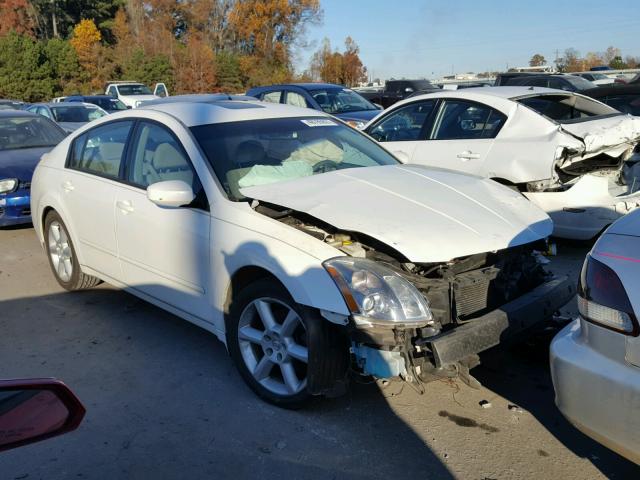 1N4BA41E35C850739 - 2005 NISSAN MAXIMA SE WHITE photo 1