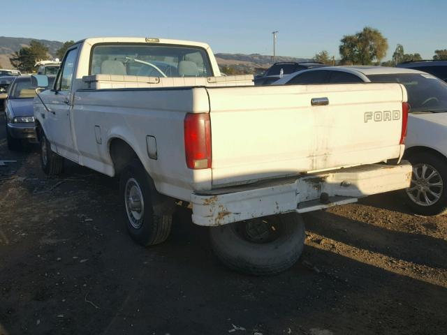 1FTEF15Y8NLA96619 - 1992 FORD F150 WHITE photo 3