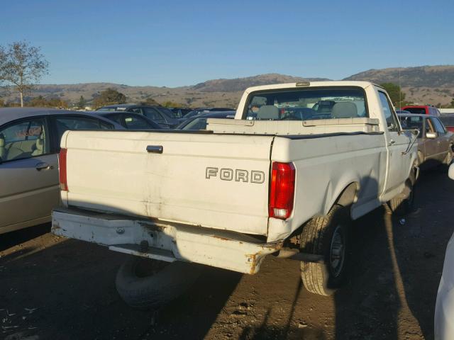 1FTEF15Y8NLA96619 - 1992 FORD F150 WHITE photo 4