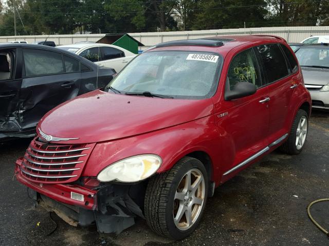 3A8FY68B56T326828 - 2006 CHRYSLER PT CRUISER RED photo 2