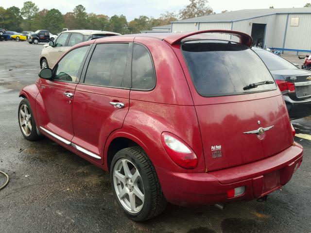 3A8FY68B56T326828 - 2006 CHRYSLER PT CRUISER RED photo 3