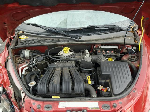 3A8FY68B56T326828 - 2006 CHRYSLER PT CRUISER RED photo 7