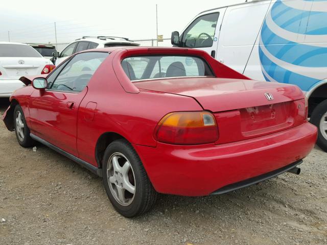 JHMEH6261SS005345 - 1995 HONDA CIVIC DEL RED photo 3