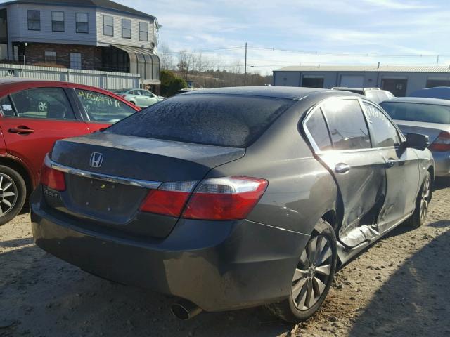 1HGCR2F78FA104534 - 2015 HONDA ACCORD EX GRAY photo 4