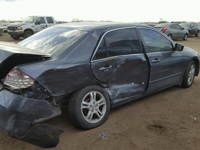 1HGCM55306A041279 - 2006 HONDA ACCORD SE CHARCOAL photo 4