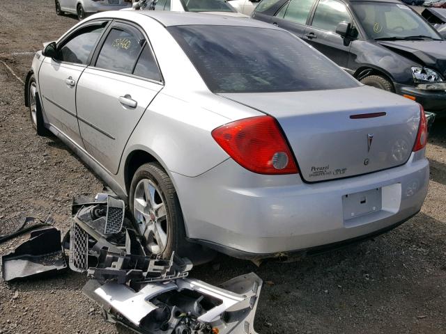 1G2ZJ57B494254720 - 2009 PONTIAC G6 SILVER photo 3