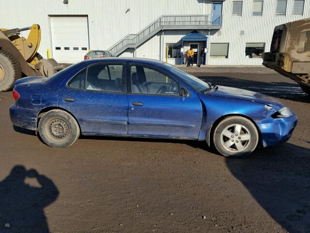 1G1JC52F347340999 - 2004 CHEVROLET CAVALIER BLUE photo 10