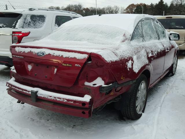 1FAHP24127G102288 - 2007 FORD FIVE HUNDR RED photo 4