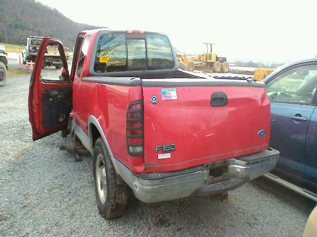 1FTDX1867VKA58548 - 1997 FORD F150 RED photo 3