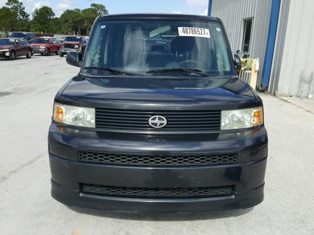 JTLKT334050185081 - 2005 TOYOTA SCION XB BLACK photo 9