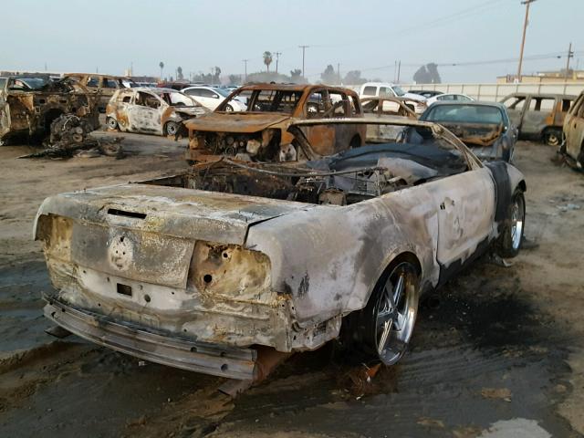 1ZVHT85H665194503 - 2006 FORD MUSTANG GT BURN photo 4