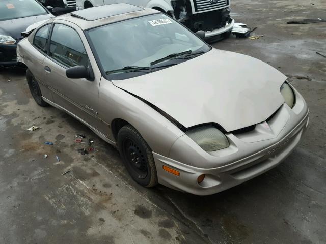 1G2JB124827204810 - 2002 PONTIAC SUNFIRE SE GOLD photo 1